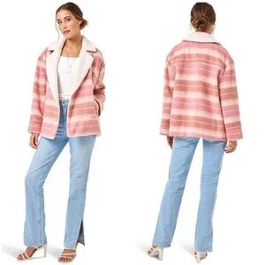 L*Space Plaid About You Jacket Small